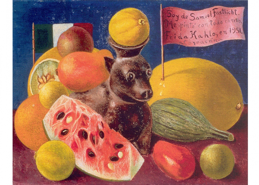 Фрида Кало Натюрморт 1951 Мазонит, масло