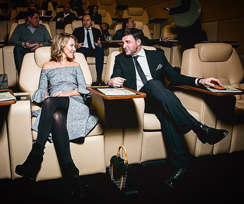 Ксения Собчак и Максим Виторган