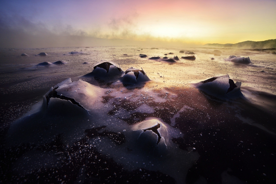 «Зимние цветы», фото: Сергей Королев. Победитель в номинации «Пейзажи»