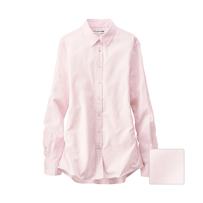 Рубашка из коллекции Инес Де Ля Фрессанж для Uniqlo, 2 999 руб. (Uniqlo)