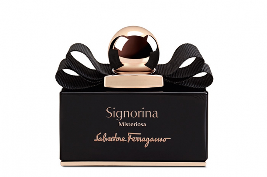 Signorina Misteriosa, Salvatore Ferragamo Черный — это новый черный, безапелляционно заявило парфюмерное трио Николя Болье, Софи Лаббе и Джульетт