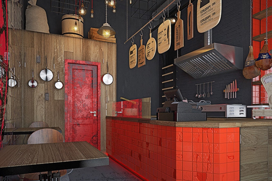 Интерьеры Meat Makers