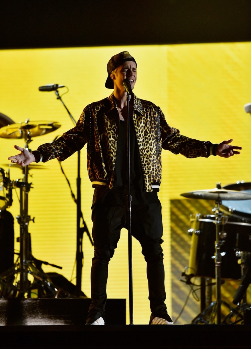 Джастин Бибер в Saint Laurent