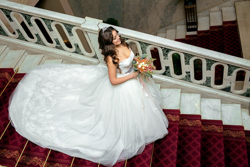 Интерьеры Гранд Отеля Европа как нельзя лучше подходят для празднования свадьбы.