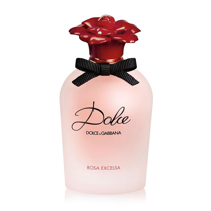 Dolce Rosa Excelsa, Dolce & Gabbana Если роза титулована в названии парфюмерной воды как «высочайшая», значит, обладает всеми монаршими атрибутами и
