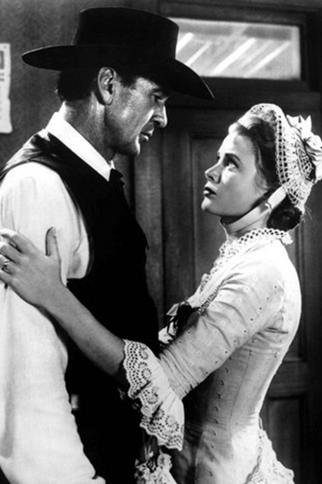 Грейс Келли в фильме «Ровно в полдень», 1952 год