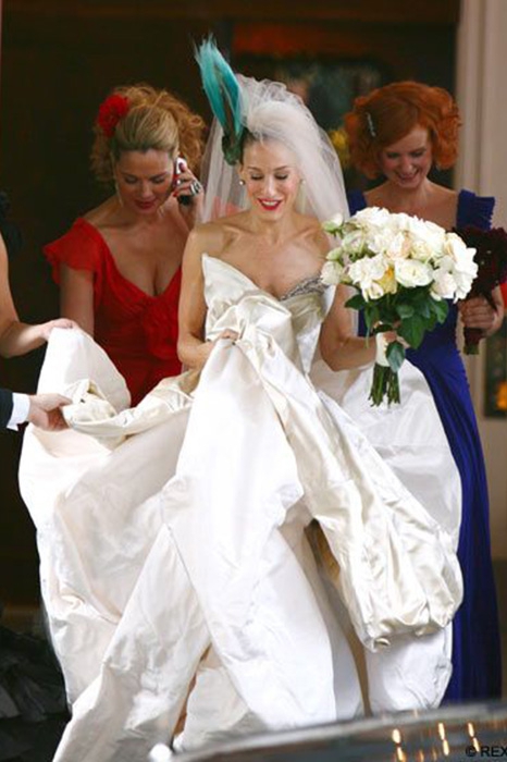 Сара Джессика Паркер в фильме «Секс в большом городе», 2008 год