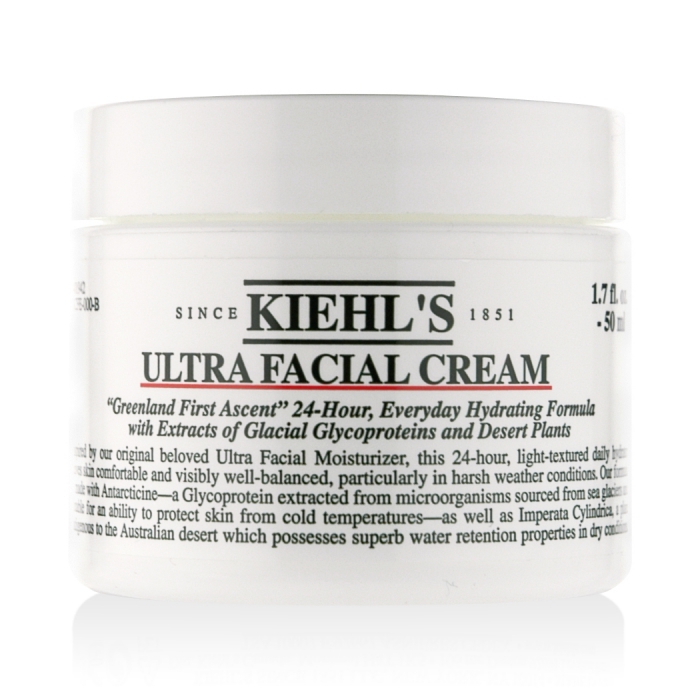 Ultra Facial Cream Увлажняющий крем для лица - самый любимый крем Kiehl’s среди клиентов по всему миру. Его текстура насыщенная, но при этом легкая