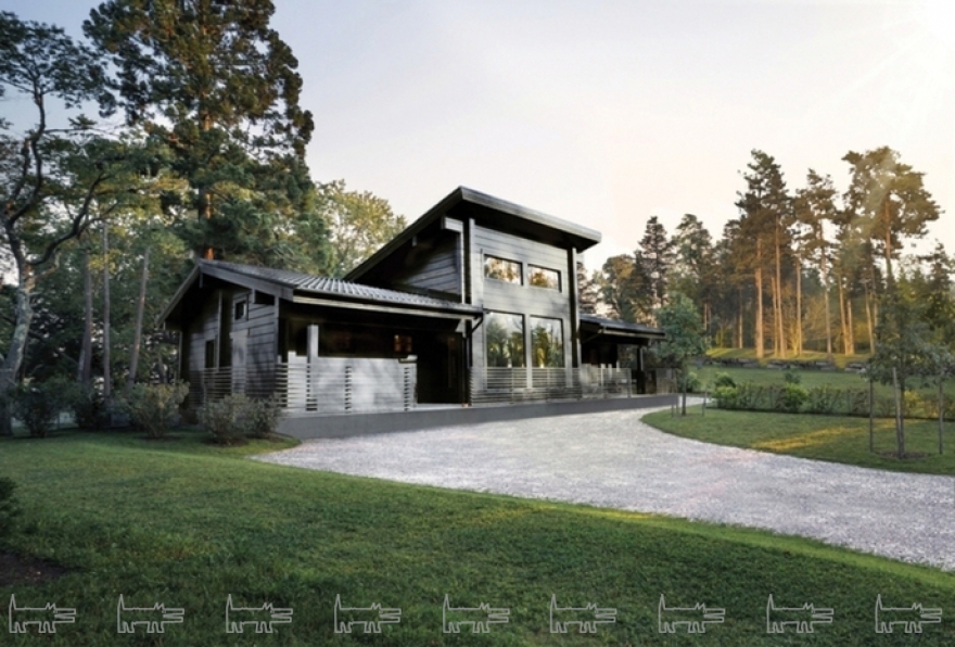 Скандинавский рационализм неплохо прижился на территории бывшей финской деревни Куоккала.