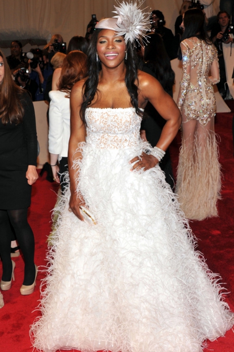 Сирена Уилльямс в Oscar de la Renta, 2011 год