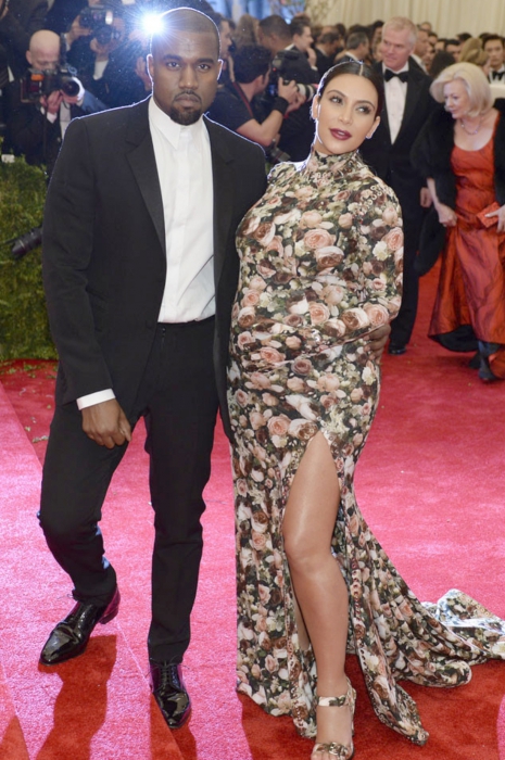 Канье Уэст и Ким Кардашьян в Givenchy, 2013 год