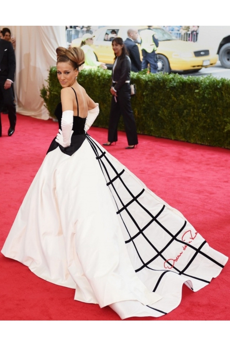 Сара Джессика Паркер в Oscar de la Renta, 2014 год