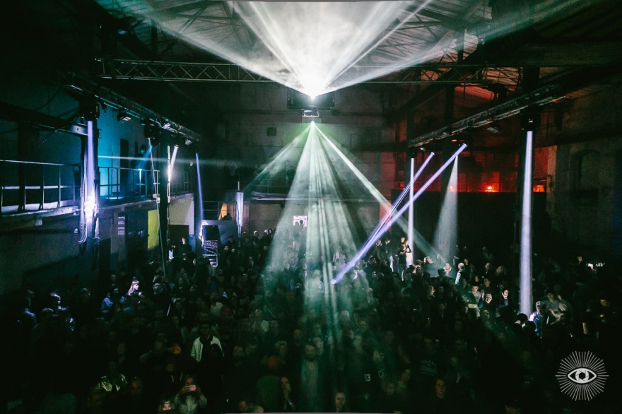 Рейв m_division на заводе "Людвиг Нобель"