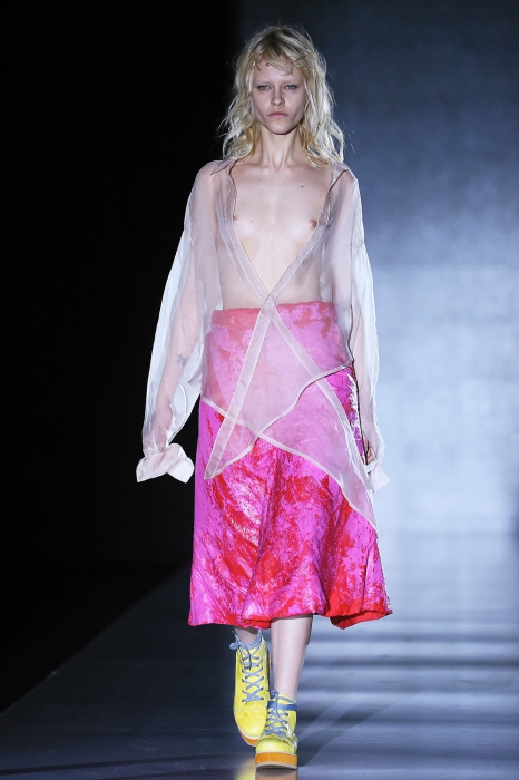 Показ петербургского бренда Pirosmani на Mercedes-Benz Fashion Week Russia, осень-зима 2016