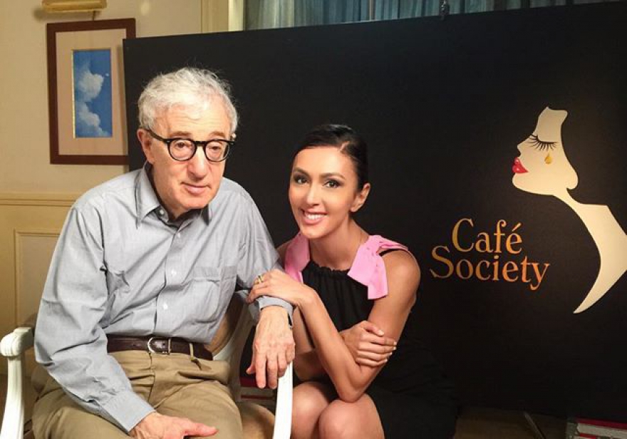 Вуди Аллен и Екатерина Мцитуридзе