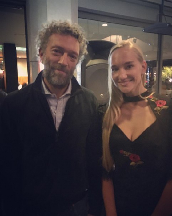 Венсан Кассель и Полина Сидихина