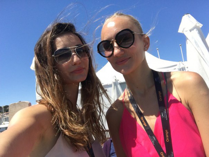 Галина Голованова и Полина Сидихина