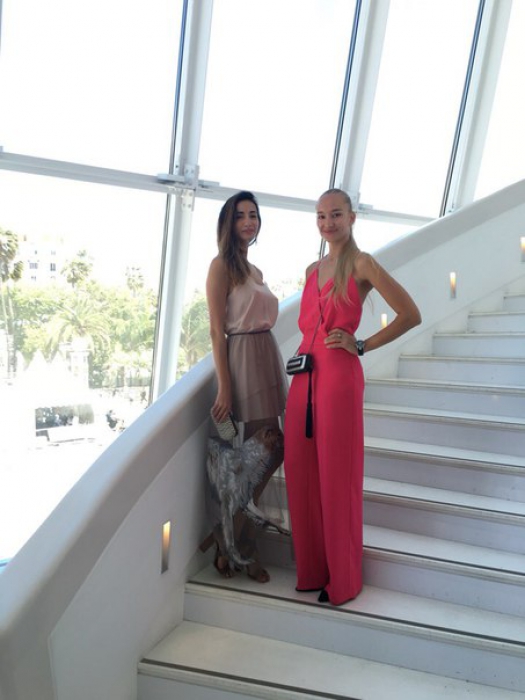 Галина Голованова и Полина Сидихина