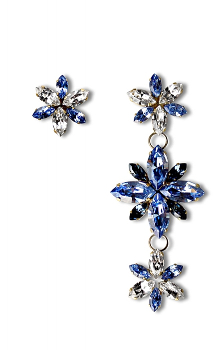 Серьги Olys Shikhova с золотом и стеклом, 16 400 руб. (22:13 Gift)