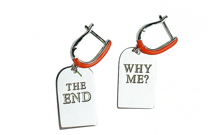 Серьги Toiletpaper