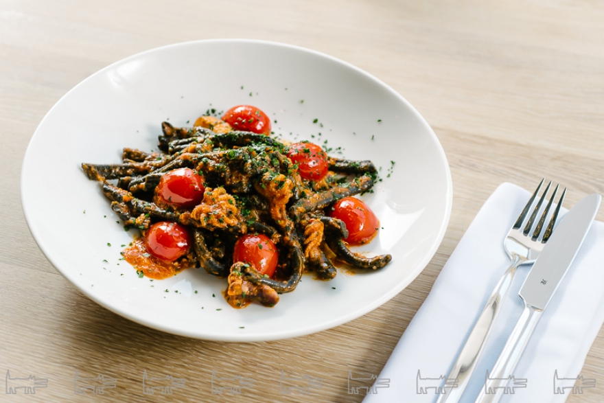 Казереччи с морепродуктами