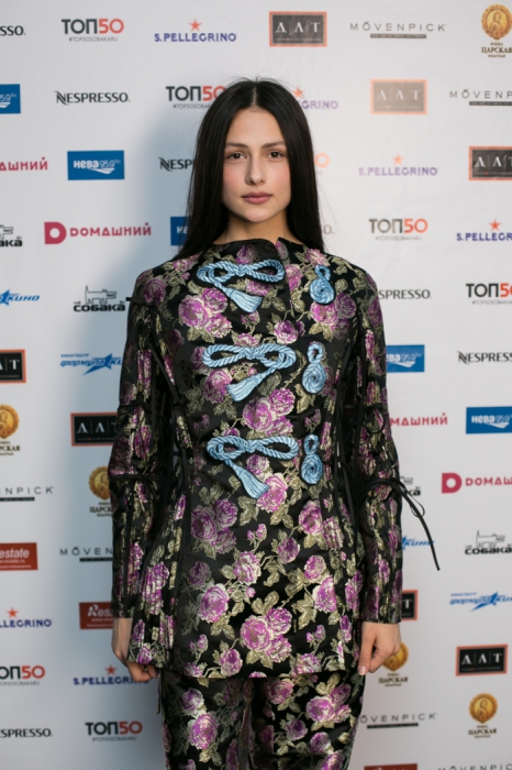 Кристина Шапран в костюме Tatyana Parfionova, 2015 год