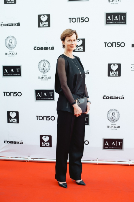 Марина Гисич в Costume National, 2015 год