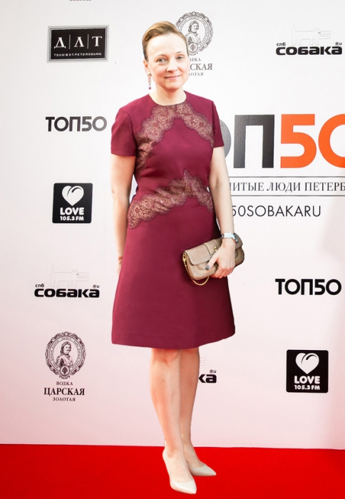 Инесса Гаевская в Valentino, 2015 год