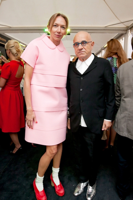 Наталия и Юрий Дормидошины в Comme des Garcons