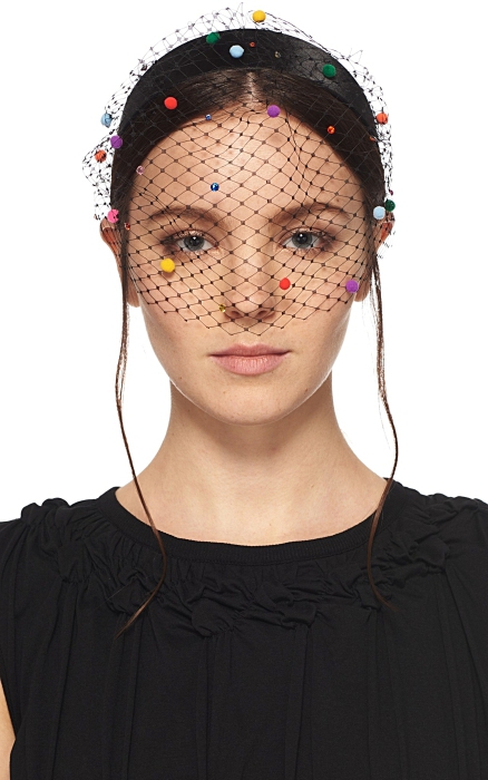 Ободок с вуалью Piers Atkinson, 35 000 руб. (Au Pont Rouge)