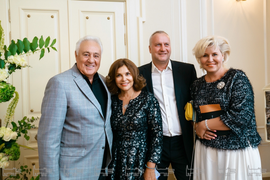 Филип Эспозито, Татьяна Зингаревич, Алексей и Сандра Гусаровы