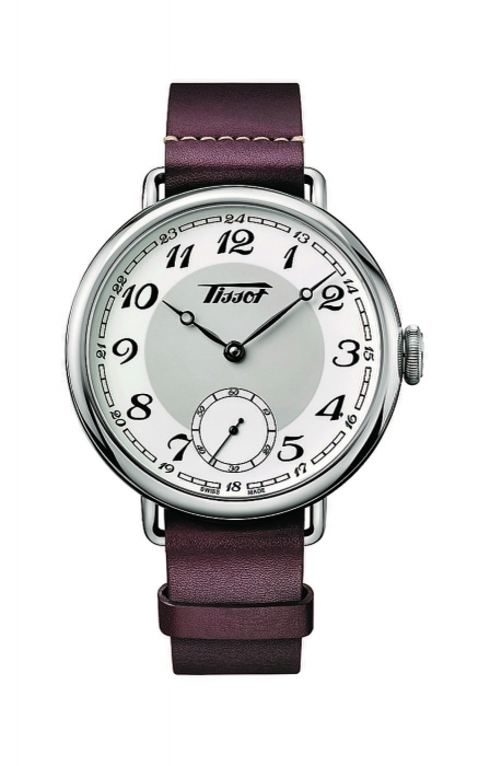 Механические часы с ручным подзаводом Tissot Heritage 1936 — кавер-версия модели, действительно выпущенной швейцарской компанией в этот год