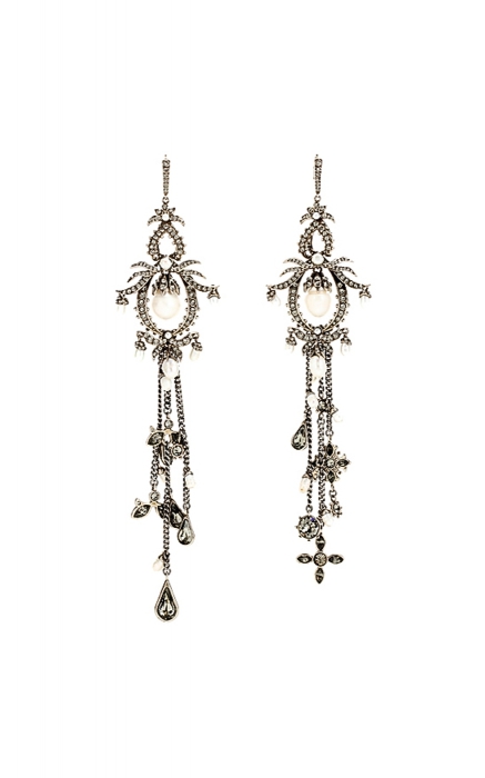 Серьги Alexander McQueen