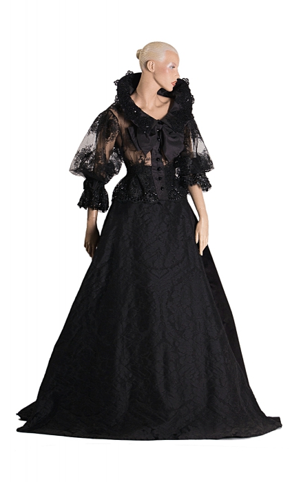 Костюм из коллекции Prêt-à-Porter de Luxe Осень-Зима 2015-2016 «Ноктюрн»