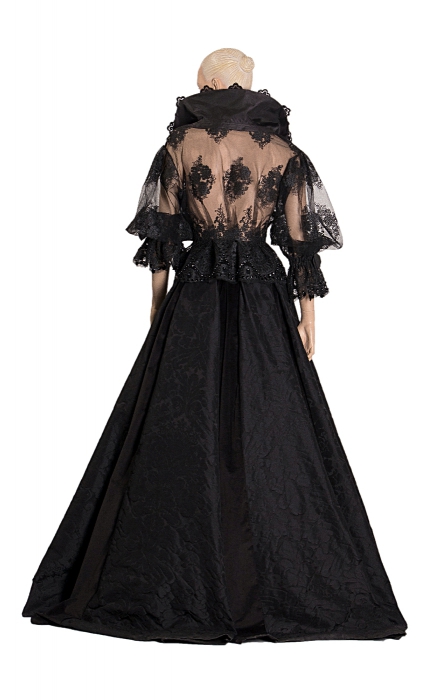 Костюм из коллекции Prêt-à-Porter de Luxe Осень-Зима 2015-2016 «Ноктюрн»