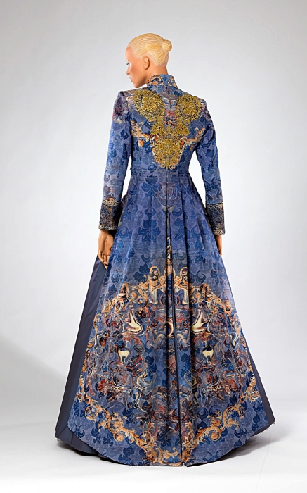 Костюм из коллекции Prêt-à-Porter de Luxe Осень-Зима 2015-2016 «Ноктюрн»