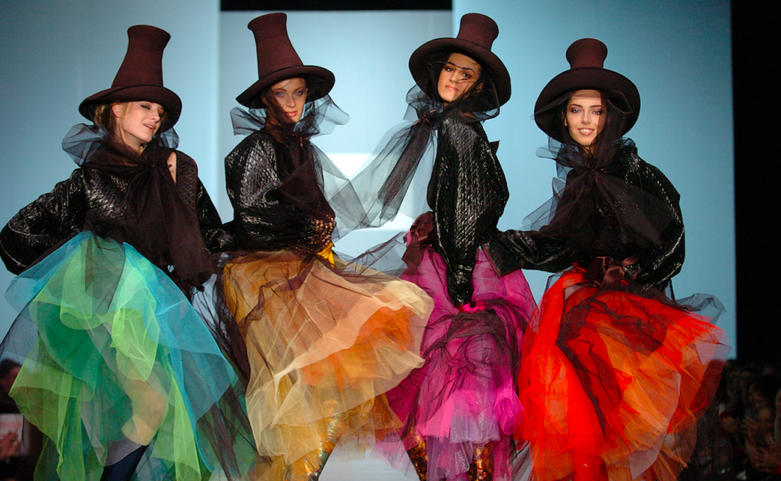 Показ Вячеслава Зайцева, 1997 год