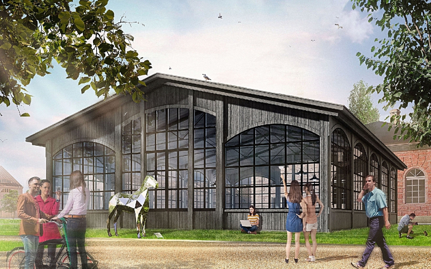 Проект павильона в «Новой Голландии»