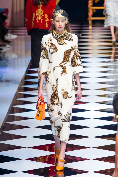 Коллекция Dolce & Gabbana, осень-зима 2016