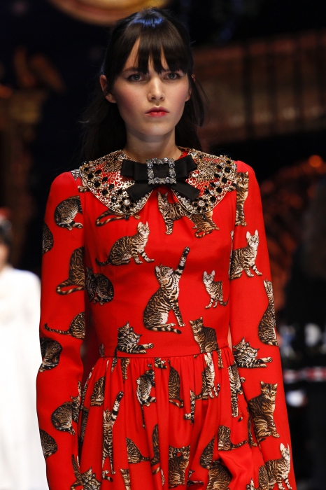Коллекция Dolce & Gabbana, осень-зима 2016