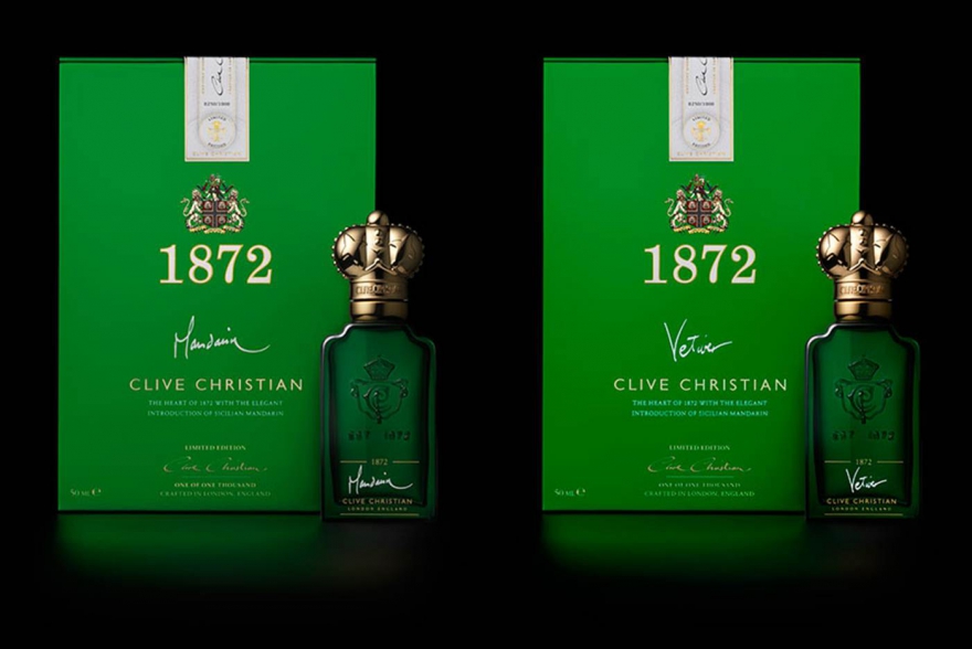 1872 Twist Mandarin и 1872 Twist Vetiver, Clive Christian