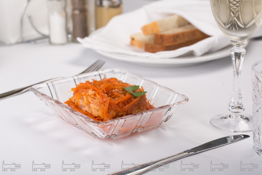 Треска под маринадом