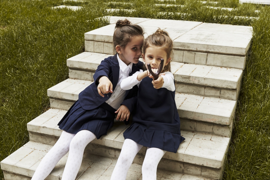 Маша Вакуленко (дочь рэпера Баста) и Вероника Минаева (дочь Сергея Мазаева)