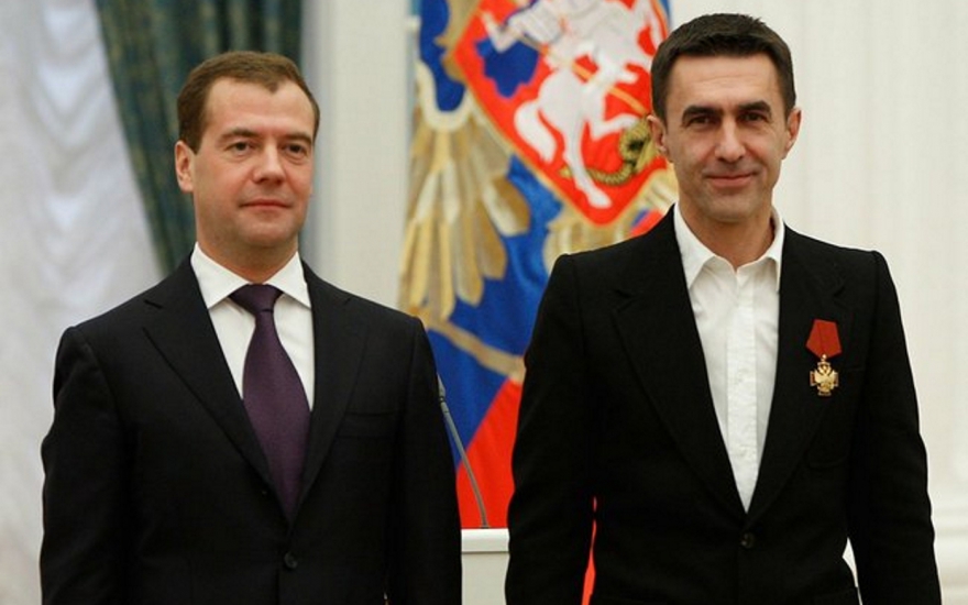 Дмитрий Медведев и Вячеслав Бутусов