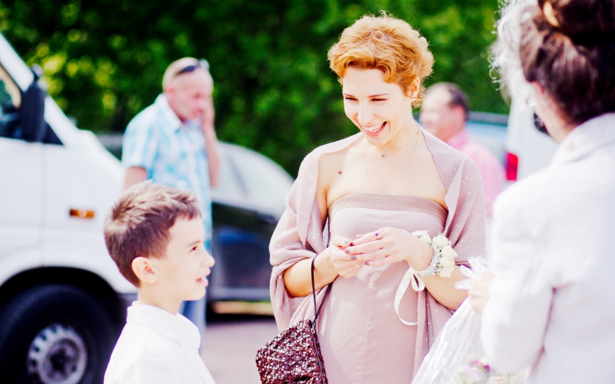 Даня Бутусов с мамой Анжеликой