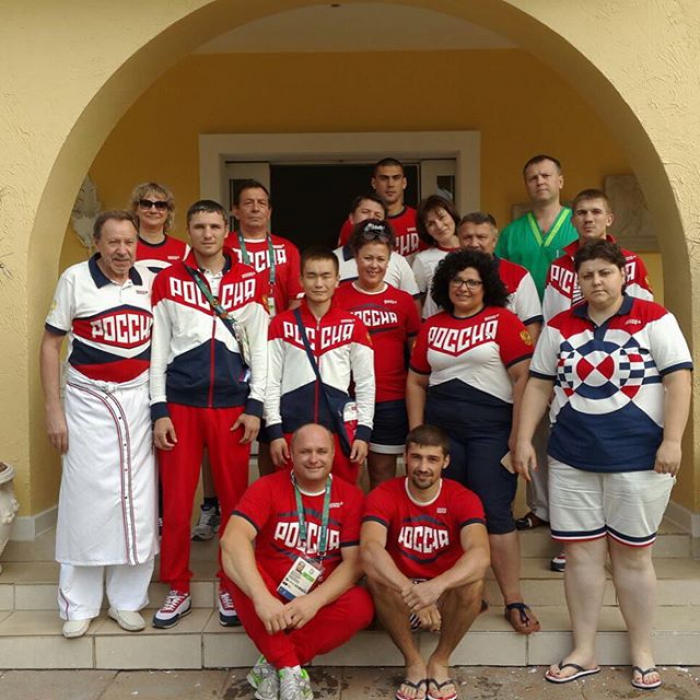 сборная России по боксу в «Русском доме»