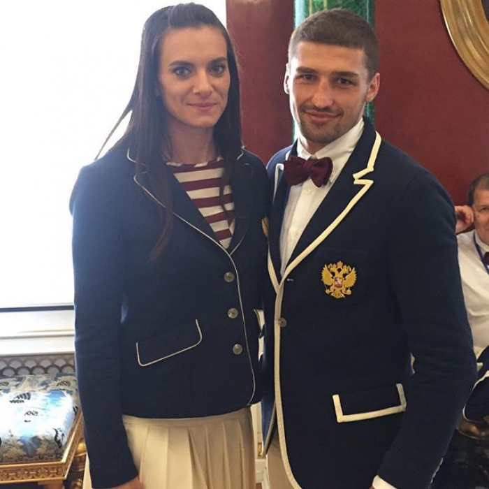 Елена Исинбаева, Петр Хамуков