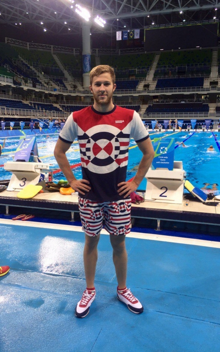 Вячеслав в Олимпийском бассейне