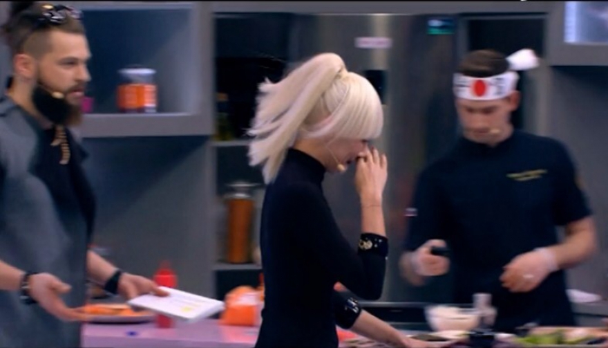 Елена Летучая на съемках «Ревизорро-шоу»