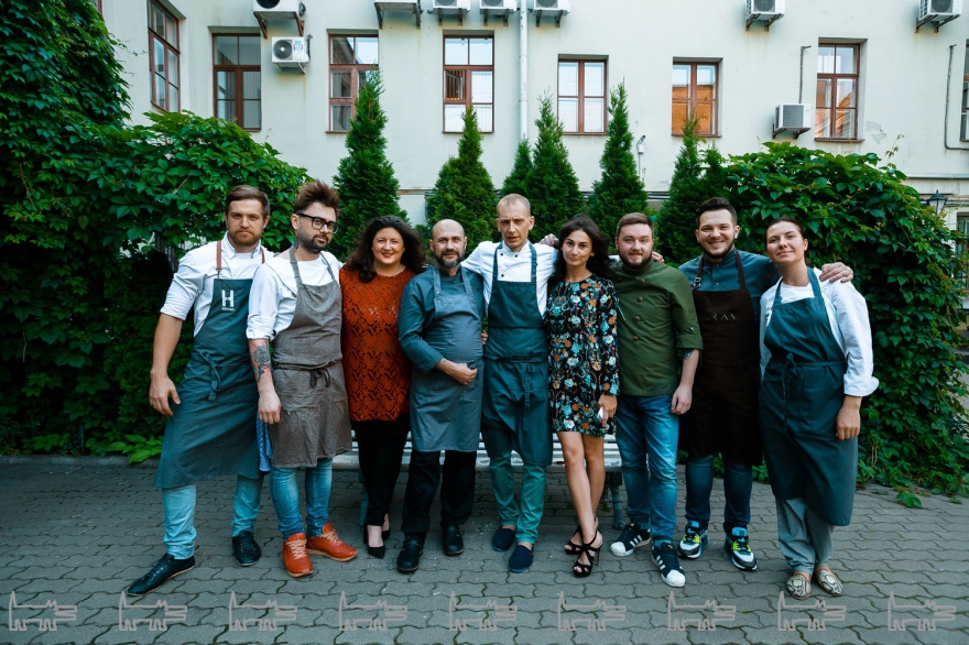 Ужин перед фестивалем «О, да! Еда!» в Петербурге в 2016 году